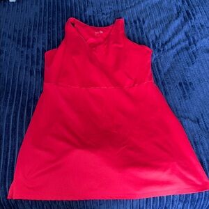 GAP Redish/pinkish athletic dress with short